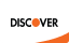 Discover card logo displayed on an orange and white background.